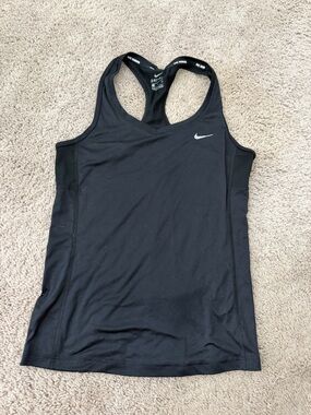 Nike Women’s Black Racerback Dri-FIT Tank
